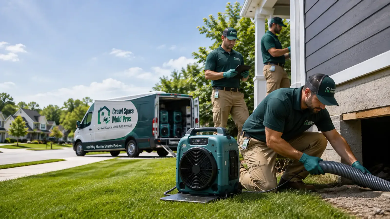 Crawl Space Mold Removal in Williamson, IA